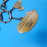 Lady And The Tramp Lady Sleeping Basket Keychain Charm