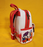 Loungefly Peanuts Snoopy Flowers Embroidered Envelope Letter Mini Backpack