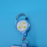 Loungefly Disney Princess Snow White Blue Bird Retractable Lanyard ID Holder