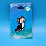 Disney Cats Figaro Sitting Pinnochio Cat Enamel Pin