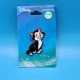 Disney Cats Figaro Sitting Pinnochio Cat Enamel Pin