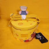 Loungefly Disney Pixar Ratatouille Remy Cheese Strawberry Scented Crossbody Bag