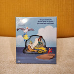 Little Mermaid Tritons Gift Hinged Ariel Rock 3" LE Enamel Pin