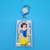 Loungefly Disney Princess Snow White Blue Bird Retractable Lanyard ID Holder