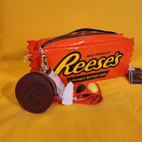 Loungefly Hershey's Reese's Peanut Butter Cups Crossbody Bag with Coin Bag