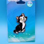 Disney Cats Figaro Sitting Pinnochio Cat Enamel Pin