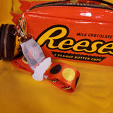 Loungefly Hershey's Reese's Peanut Butter Cups Crossbody Bag with Coin Bag