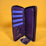 Loungefly The Nightmare Before Christmas Halloween Line AOP Zip Wallet