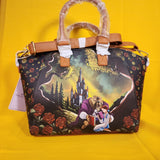 Loungefly Disney Beauty And The Beast Princess Belle Castle Satchel Handbag