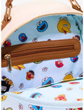 Sesame Street Block Characters Elmo , Oscar , Burt , Ernie Mini Backpack
