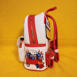 Loungefly Peanuts Snoopy Flowers Embroidered Envelope Letter Mini Backpack