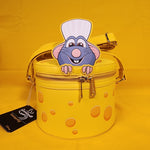 Loungefly Disney Pixar Ratatouille Remy Cheese Strawberry Scented Crossbody Bag