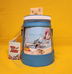 Tom and Jerry Chase Scene Spinning Bottle Cheese Crossbody Bag