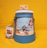 Tom and Jerry Chase Scene Spinning Bottle Cheese Crossbody Bag