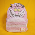 Loungefly Disney Parks Cheshire Cat Alice In Wonderland Chenille Mini Backpack