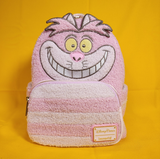 Loungefly Disney Parks Cheshire Cat Alice In Wonderland Chenille Mini Backpack