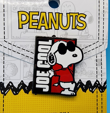 Peanuts Snoopy Joe Cool Sunglasses Enamel Pin Ripple Junction