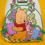 Loungefly Disney Winnie the Pooh Piglet & Pooh Bear Reading Mini Backpack
