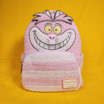 Loungefly Disney Parks Cheshire Cat Alice In Wonderland Chenille Mini Backpack