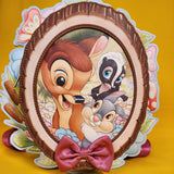 Loungefly Disney Bambi Thumper Flower Group Portrait Figural Mini Backpack