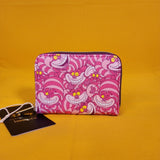 Loungefly Disney Alice In Wonderland Cheshire Cat Collage AOP Zip Wallet