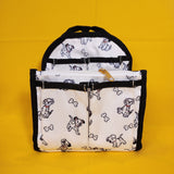 Disney 101 Dalmatians Puppy Bone AOP Mini Backpack Organizer Insert