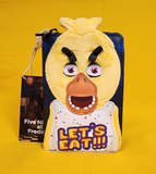 Loungefly Five Nights at Freddy's Chica Plush Cosplay Zip Around Wallet