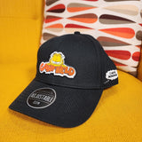 Garfield Snapback Black Baseball Cap I Hate Mondays Patch Embroidered Hat