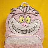 Loungefly Disney Parks Cheshire Cat Alice In Wonderland Chenille Mini Backpack