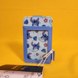 Loungefly Disney Lilo and Stitch Surf Board Blue Card Holder Wallet
