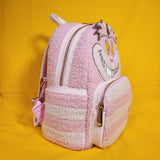 Loungefly Disney Parks Cheshire Cat Alice In Wonderland Chenille Mini Backpack