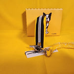 Marc Tetro Boston Terrier Yellow Dog Wallet Cardholder Wristlet