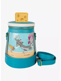 Tom and Jerry Chase Scene Spinning Bottle Cheese Crossbody Bag