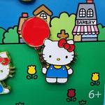 Hello Kitty 50th Anniversary Enamel Pin Set of 4