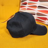 Garfield Snapback Black Baseball Cap I Hate Mondays Patch Embroidered Hat