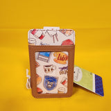 Loungefly Gilmore Girls Lukes Cafe Coffee Shop Allover Print Cardholder Wallet