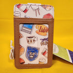 Loungefly Gilmore Girls Lukes Cafe Coffee Shop Allover Print Cardholder Wallet