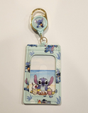 Lilo and Stitch Dessert Snack Retractable Lanyard ID Holder