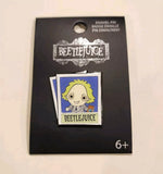 Beetlejuice Polaroid Portrait Enamel Pin