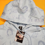 Cakeworthy Wizard of Oz Pull Over Hoodie AOP Theres No Place Like Home 2XL