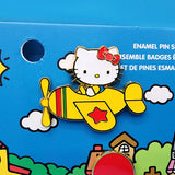 Hello Kitty 50th Anniversary Enamel Pin Set of 4