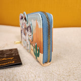 Western Mickey and Minnie Horse Ride Zip Around Wallet