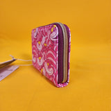 Loungefly Disney Alice In Wonderland Cheshire Cat Collage AOP Zip Wallet