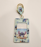 Lilo and Stitch Dessert Snack Retractable Lanyard ID Holder