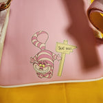 Loungefly Disney Parks Cheshire Cat Alice In Wonderland Chenille Mini Backpack