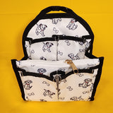 Disney 101 Dalmatians Puppy Bone AOP Mini Backpack Organizer Insert