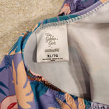 Cakeworthy Golden Girls Swim Suit Bathing Suit One Piece Purple AOP XLarge