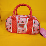 Whatever! Makes You Happy Strawberry Shortcake Mini Duffel Crossbody Bag