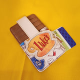 Loungefly Gilmore Girls Lukes Cafe Coffee Shop Allover Print Cardholder Wallet