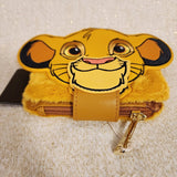 Lion King Simba Cosplay 30th Ann Furry Flap Wallet